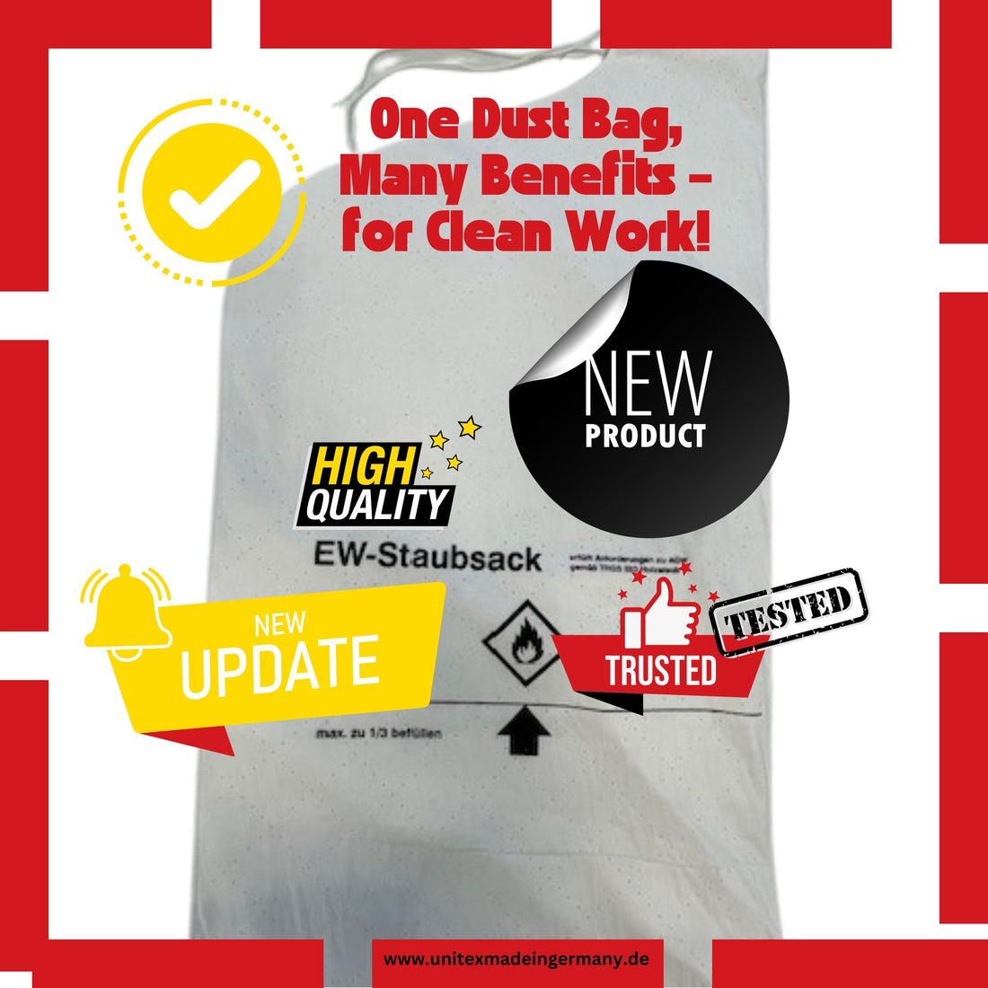 Innovative 3-lagige Einweg-Staubsäcke: Die Zukunft der sicheren, sauberen und effizienten Holzbearbeitung