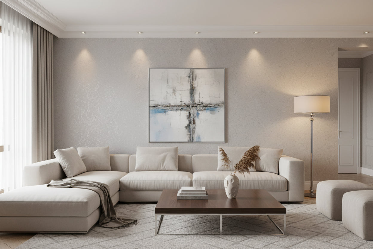 Baumwollputz Metall Silber Detailstruktur mit Metallic Effekt nahtloser Wandbelag