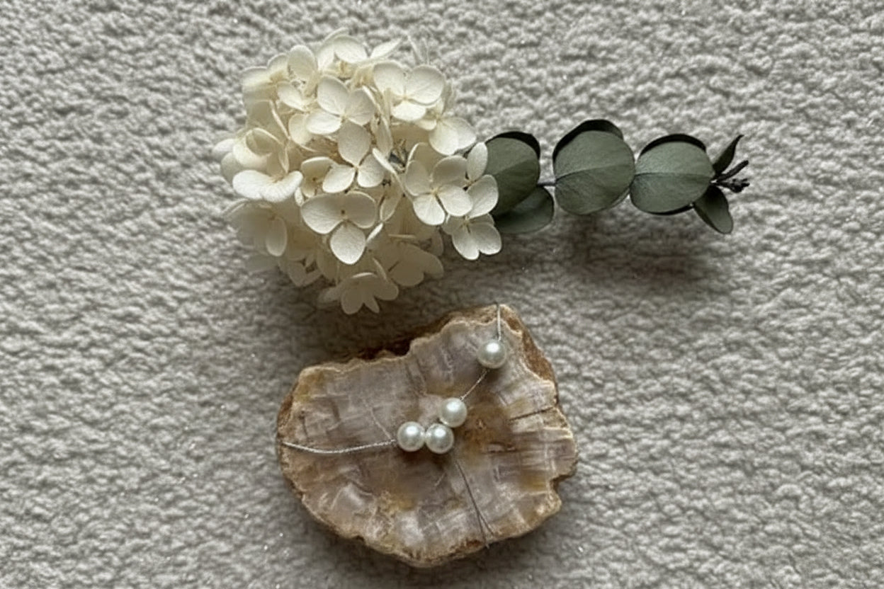 Baumwollputz Vanille Detailstruktur mit Silberglimmer elegante Wandgestaltung