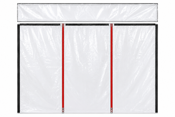 Staubschutzwand_Folie_Klar_bis 4700mm_Unitex