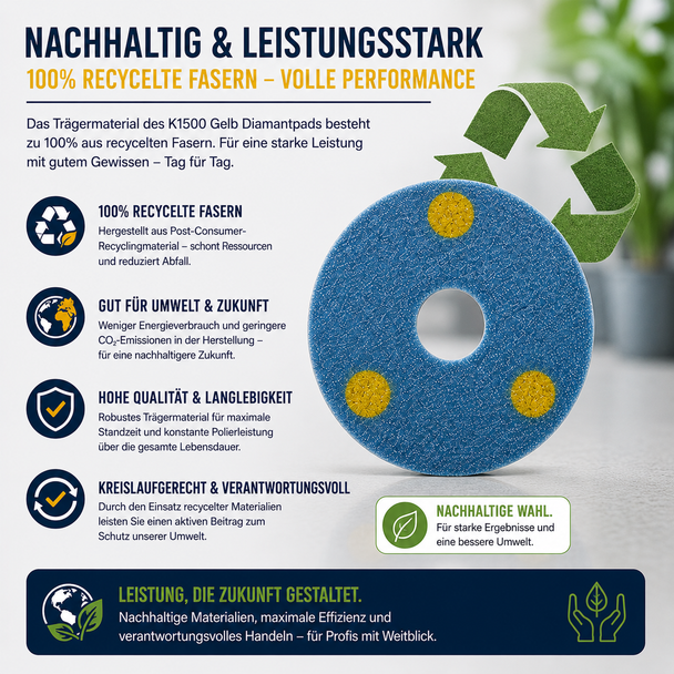 K1500_gelb_recycelte_Fasern_Unitex