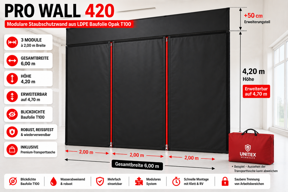 ProWall420_Staubschutzwand_Baufolie